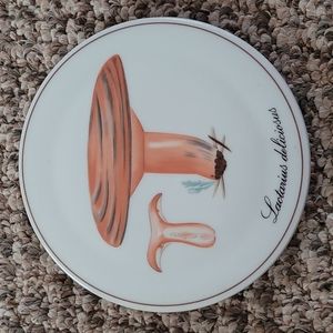 Mushroom wall plate vintage